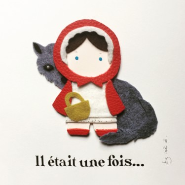 Handwerk mit dem Titel "Il était une fois" von Inès Dauxerre, Original-Kunstwerk