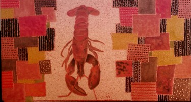 Peinture intitulée "À table !" par Agnès, Œuvre d'art originale, Encre