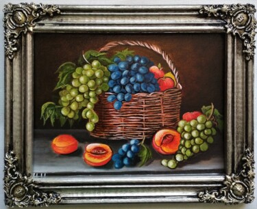 Картина под названием "ДАРЫ ОСЕНИ" - Инесса Иоктон, Подлинное произведение искусства, Масло
