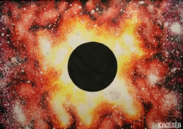 Картина под названием "Композиция 154" - Бесконечный Свет!!!, Подлинное произведение искусства, Другой