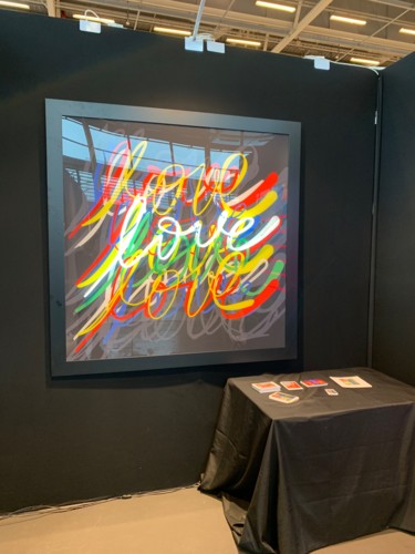Digital Arts titled "Love Love Love" by Aimboo, Original Artwork