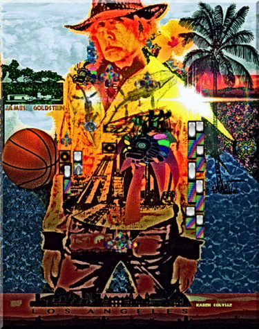 Digital Arts titled "James Goldstein Par…" by Karen Colville, Original Artwork, Collages