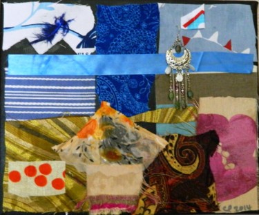 Painting titled "Not Enough Just To…" by Ceridwen Powell, Original Artwork, Collages