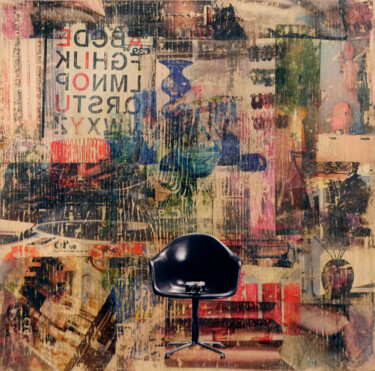 Autoscatto Collages intitulée "Autoscatto" par Maurizio Capisani, Œuvre d'art originale, Collages