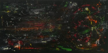 Painting titled "Galaxy" by Ralph Wagner, Original Artwork, Acrylic