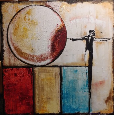 Rolling Stones Painting titled "Rolling Stones" by Torsten Lünse, Original Art, Oil