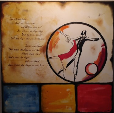 Pittura intitolato "Rolling Stones 4" da Torsten Lünse, Opera d'arte originale, Olio