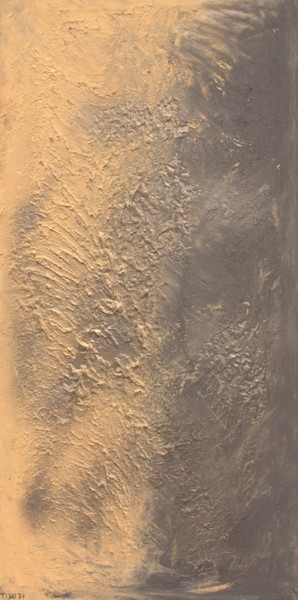 Pittura intitolato "Paesaggio Lunare" da Beatrice Roman, Opera d'arte originale, Acrilico