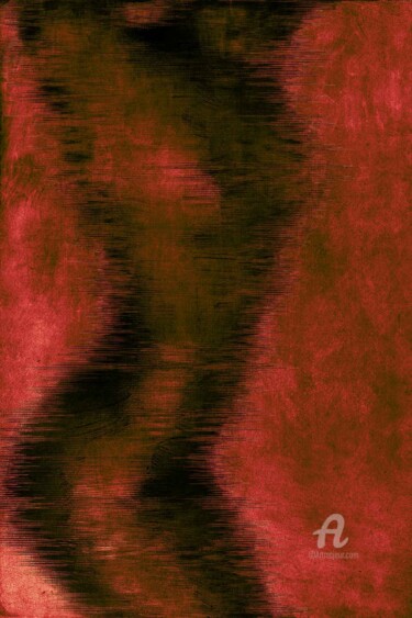Arte digitale intitolato "Red" da Johan Van Dreven (jovadre), Opera d'arte originale, Stampa digitale Montato su Plexiglass