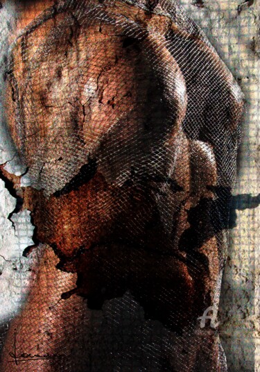 Цифровое искусство под названием "Abstract body" - Johan Van Dreven (jovadre), Подлинное произведение искусства, Пленочная ф…