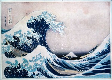 THE WAVE Photographie intitulée "THE WAVE" par Stefan Neubauer, Œuvre d'art originale, Photographie argentique Monté sur Aluminium