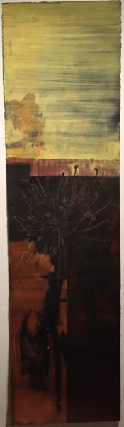 Malerei mit dem Titel "Distel.jpg" von Gaby Roter, Original-Kunstwerk