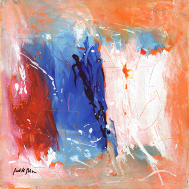 Peinture intitulée "Siren" par Judith Galiza, Œuvre d'art originale, Acrylique Monté sur Carton