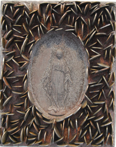 Скульптура под названием "Pouvoir absolu (7)" - Luciano Monti, Подлинное произведение искусства, Металлы