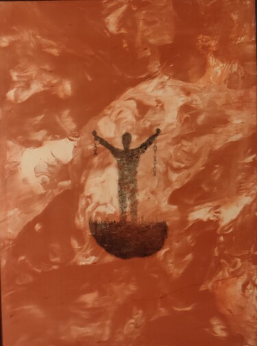 Pittura intitolato "Libertà 06" da Marco Bagatin, Opera d'arte originale, Gesso