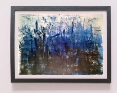 Лес №3. Голубой лес №3. / Forest №3. Forest. Bblue Dessin intitulée "Лес №3. Голубой лес…" par Sergey Purman, Œuvre d'art originale, Autre
