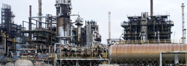Fotografia intitulada "PETROLCHIMICO 3" por Inframmenti, Obras de arte originais, Fotografia digital