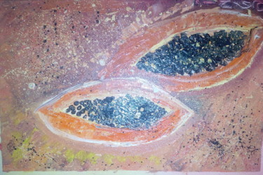 Картина под названием "Яркость" - Инга Курганская, Подлинное произведение искусства, Акрил