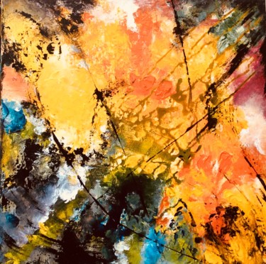 Malerei mit dem Titel "jungle" von Ingemalt, Original-Kunstwerk, Acryl