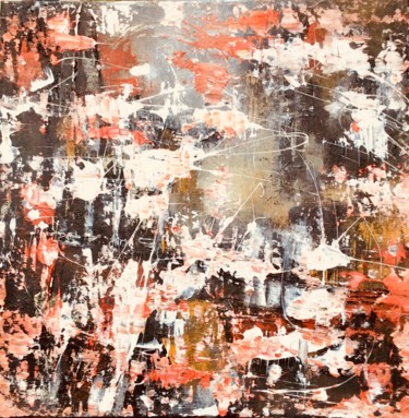 winter am See 60x60 cm ©2018 von ingemalt