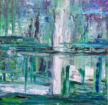 Pittura intitolato "water" da Ingemalt, Opera d'arte originale, Olio
