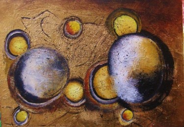 Painting titled "Planet" by Ingemalt, Original Artwork