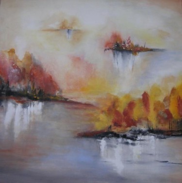 Painting titled "vor langer Zeit" by Ingemalt, Original Artwork, Oil