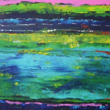 Painting titled "am See" by Ingemalt, Original Artwork