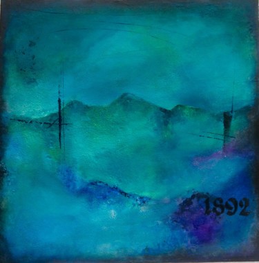 Malerei mit dem Titel "Altes , neues land" von Ingemalt, Original-Kunstwerk, Acryl