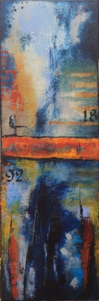 Malerei mit dem Titel "Das meer" von Ingemalt, Original-Kunstwerk, Acryl