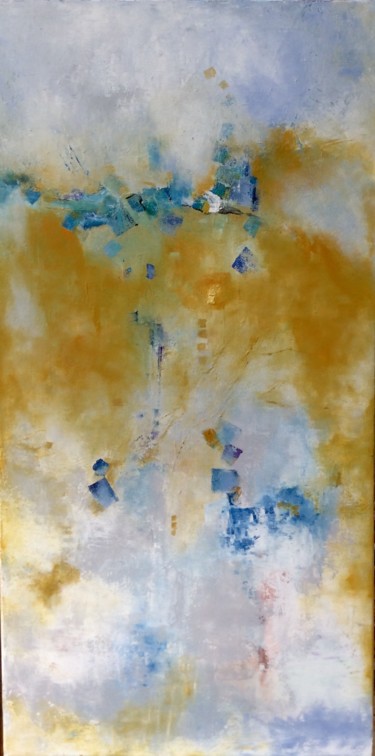 Painting titled "Sommerwind" by Ingemalt, Original Artwork, Acrylic