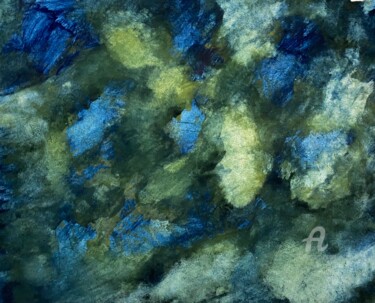 "The sea within" başlıklı Tablo Ingela Wallgren Lindgren tarafından, Orijinal sanat, Zamklı boya