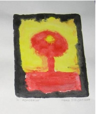 Painting titled "tree series" by Ingkosisican, Original Artwork