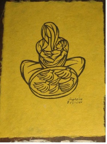 Drawing titled "simple foks" by Ingkosisican, Original Artwork