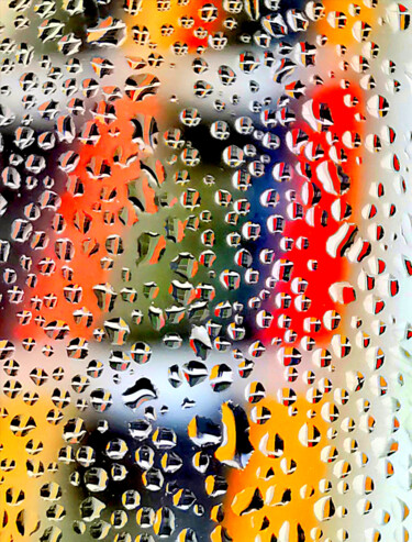 Photography titled "Dewdrops House" by Ingrid Blaurock, Original Artwork, Digital Photography
