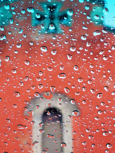 Fotografia zatytułowany „Italian Curch Raind…” autorstwa Ingrid Blaurock, Oryginalna praca, Fotografia cyfrowa