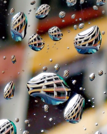 "Colorful House Rain…" başlıklı Fotoğraf Ingrid Blaurock tarafından, Orijinal sanat, Dijital Fotoğrafçılık