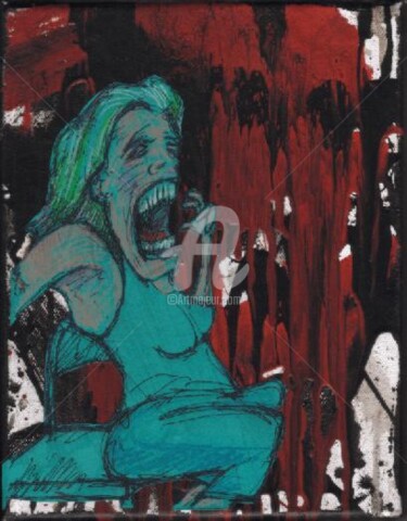 Digital Arts titled "Painface 1" by Ingrid Dohle Kamerbeek, Original Artwork
