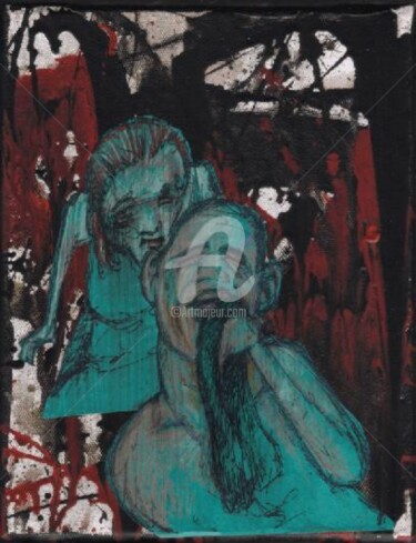Digital Arts titled "Painface 2" by Ingrid Dohle Kamerbeek, Original Artwork