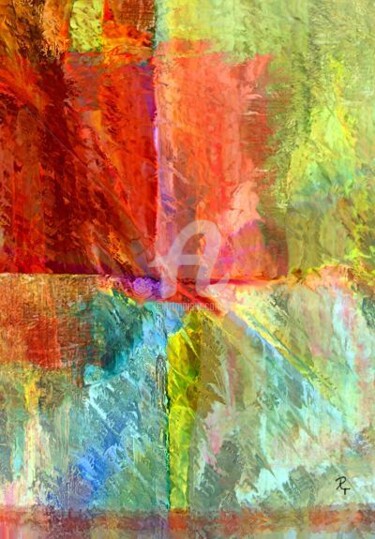 Digital Arts titled "Enlightenment 1" by Ingrid Dohle Kamerbeek, Original Artwork