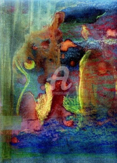 Digital Arts titled "Dream in January" by Ingrid Dohle Kamerbeek, Original Artwork