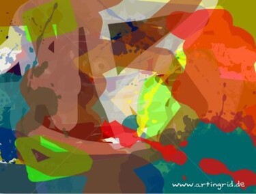 Digital Arts titled "Lovers" by Ingrid Dohle Kamerbeek, Original Artwork