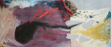 Peinture intitulée "Gracié" par Ingrid Leddet, Œuvre d'art originale, Acrylique Monté sur Châssis en bois