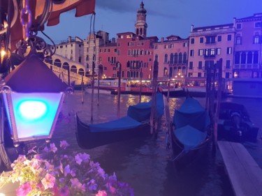 Фотография под названием "Венеция .Мост Риаль…" - Себини, Подлинное произведение искусства, Цифровая фотография