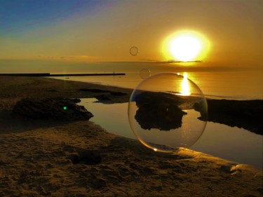 Фотография под названием "Мыльные пузыри" - Себини, Подлинное произведение искусства, Цифровая фотография