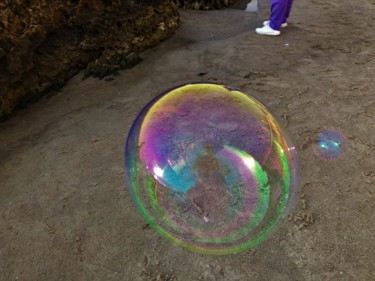 Фотография под названием "Пузыри на пляже" - Себини, Подлинное произведение искусства, Цифровая фотография