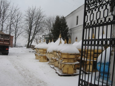 Фотография под названием "Зима в Лавре" - Себини, Подлинное произведение искусства, Цифровая фотография