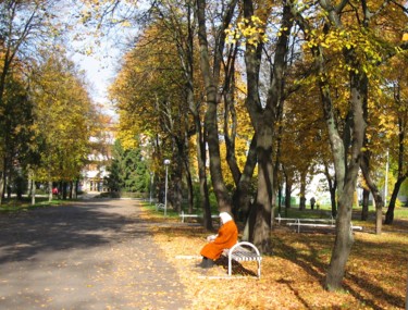 Fotografia zatytułowany „Осенняя Картина” autorstwa Себини, Oryginalna praca, Fotografia cyfrowa