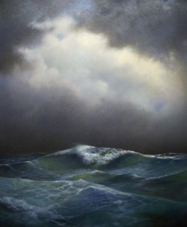 Картина под названием "wind" - Igor Konstantinov (I.GORE), Подлинное произведение искусства, Масло