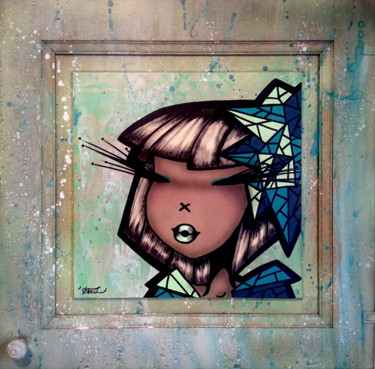 Casque Bibi Green 58x57 cm ©2014 par Stoul